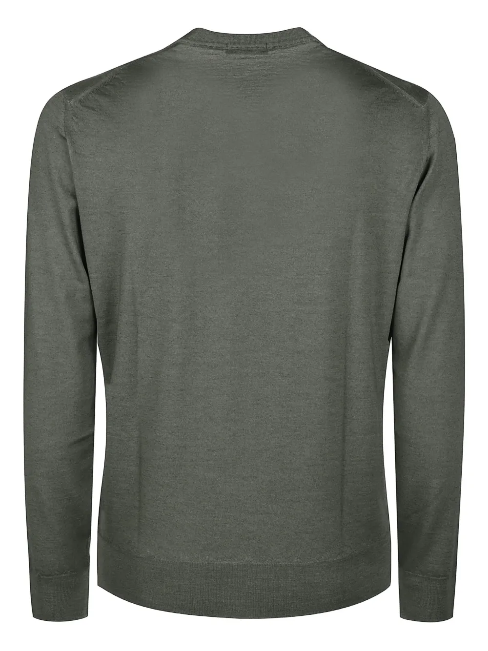 Drumohr Sweater met V-hals - Groen