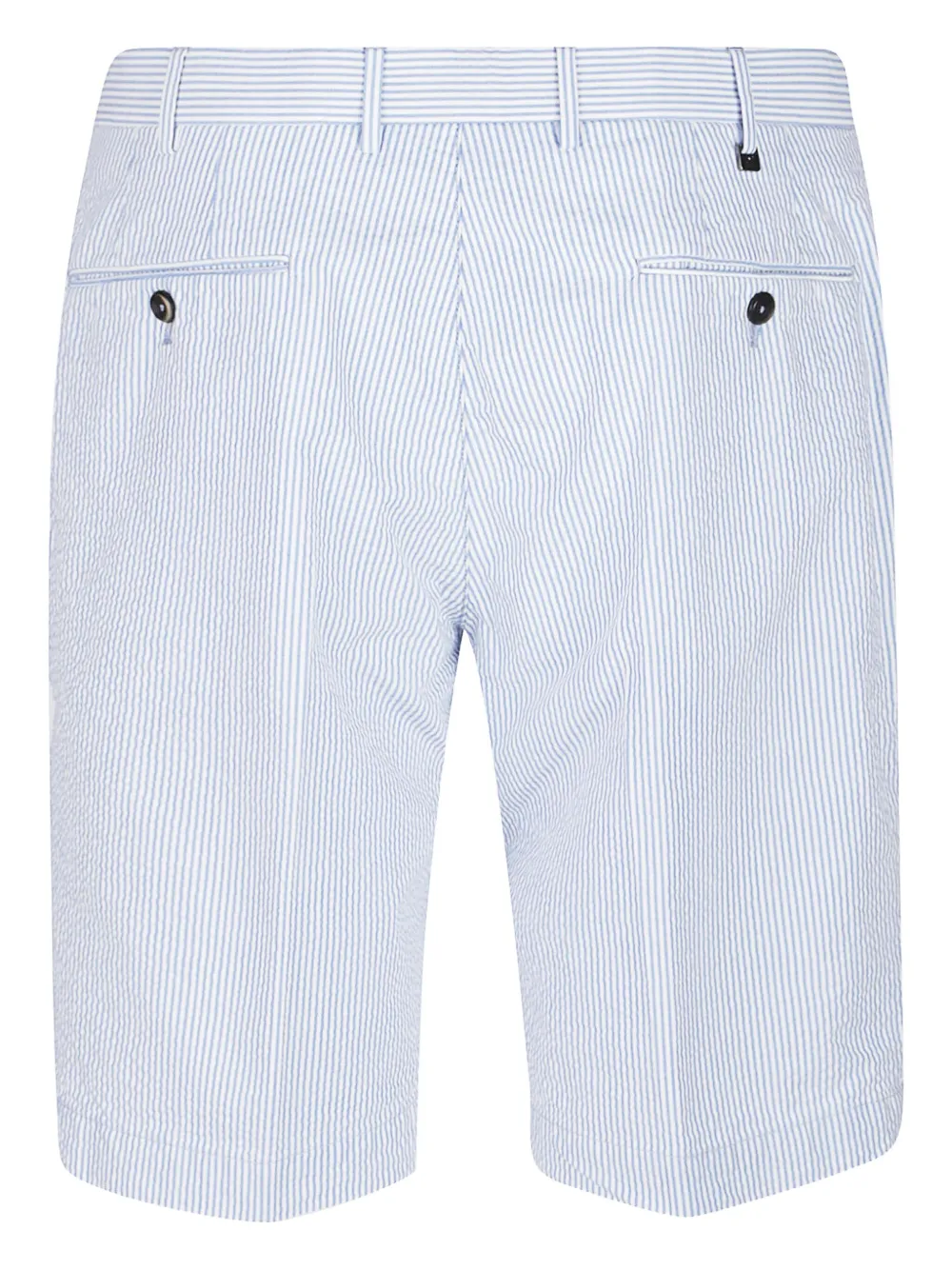 PT Torino striped cotton shorts - Wit