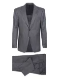Lardini pinstripe wool suit - Grey