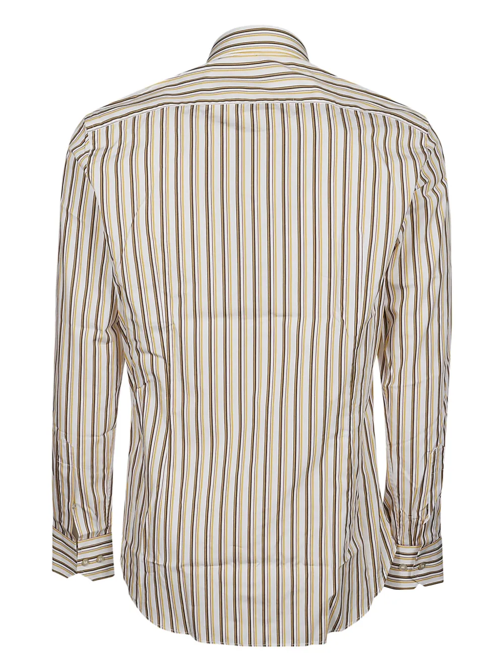 ETRO striped embroidered shirt - Wit