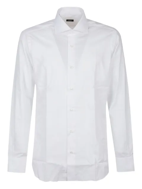 Barba long-sleeved buttoned-down shirt