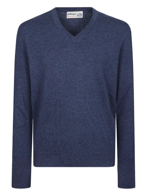 Ballantyne V-neck cashmere sweater