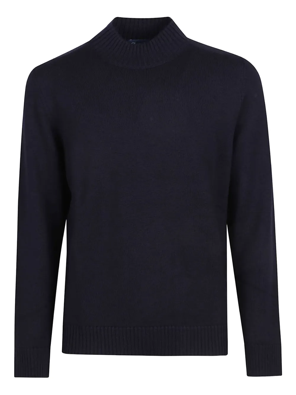 Drumohr Turtleneck Long-sleeves Sweater In Blue