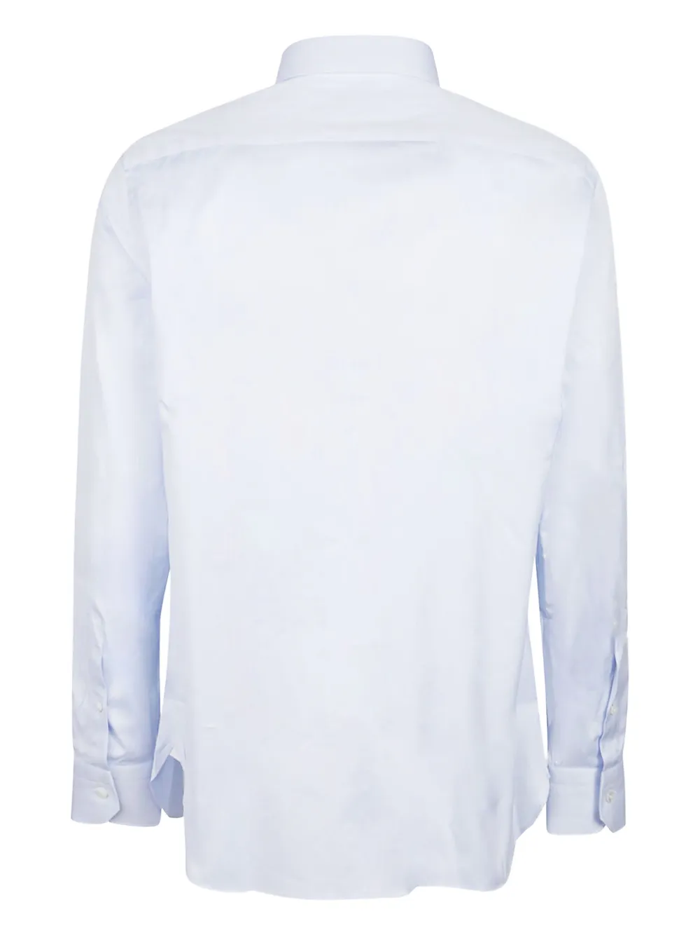 Zegna button-down cotton shirt - Blauw