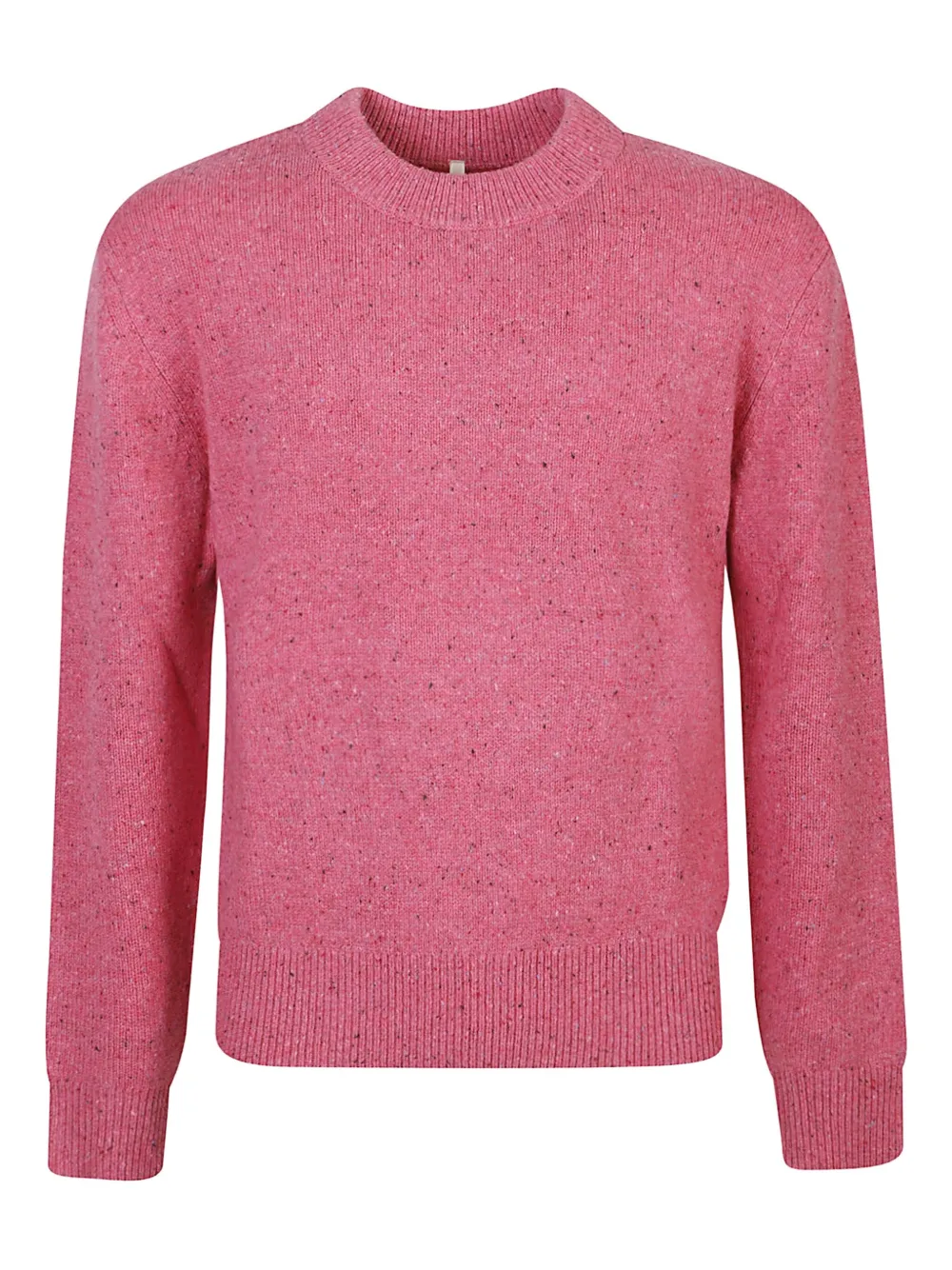Sunflower speckled wool crew-neck sweater - ピンク Sunflower speckled wool crew-neck sweater - ピンク