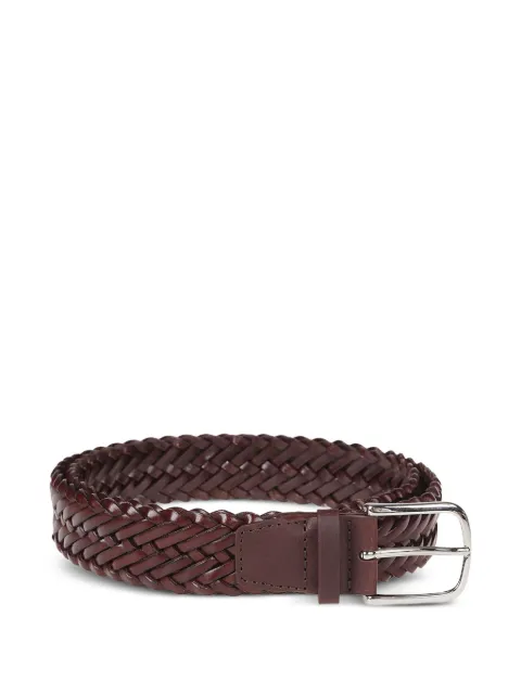 Orciani interwoven leather belt