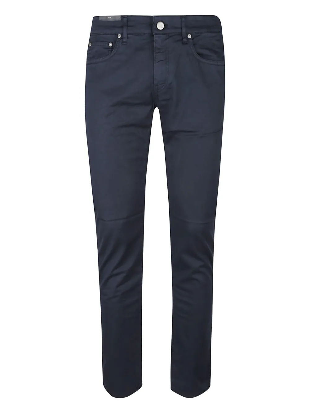Pt Torino Logo-patch Jeans In Blue