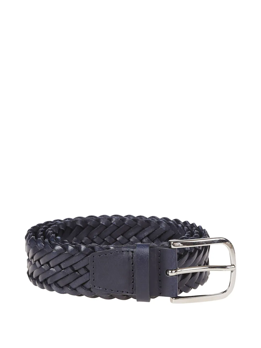 Orciani Gevlochten riem - Blauw