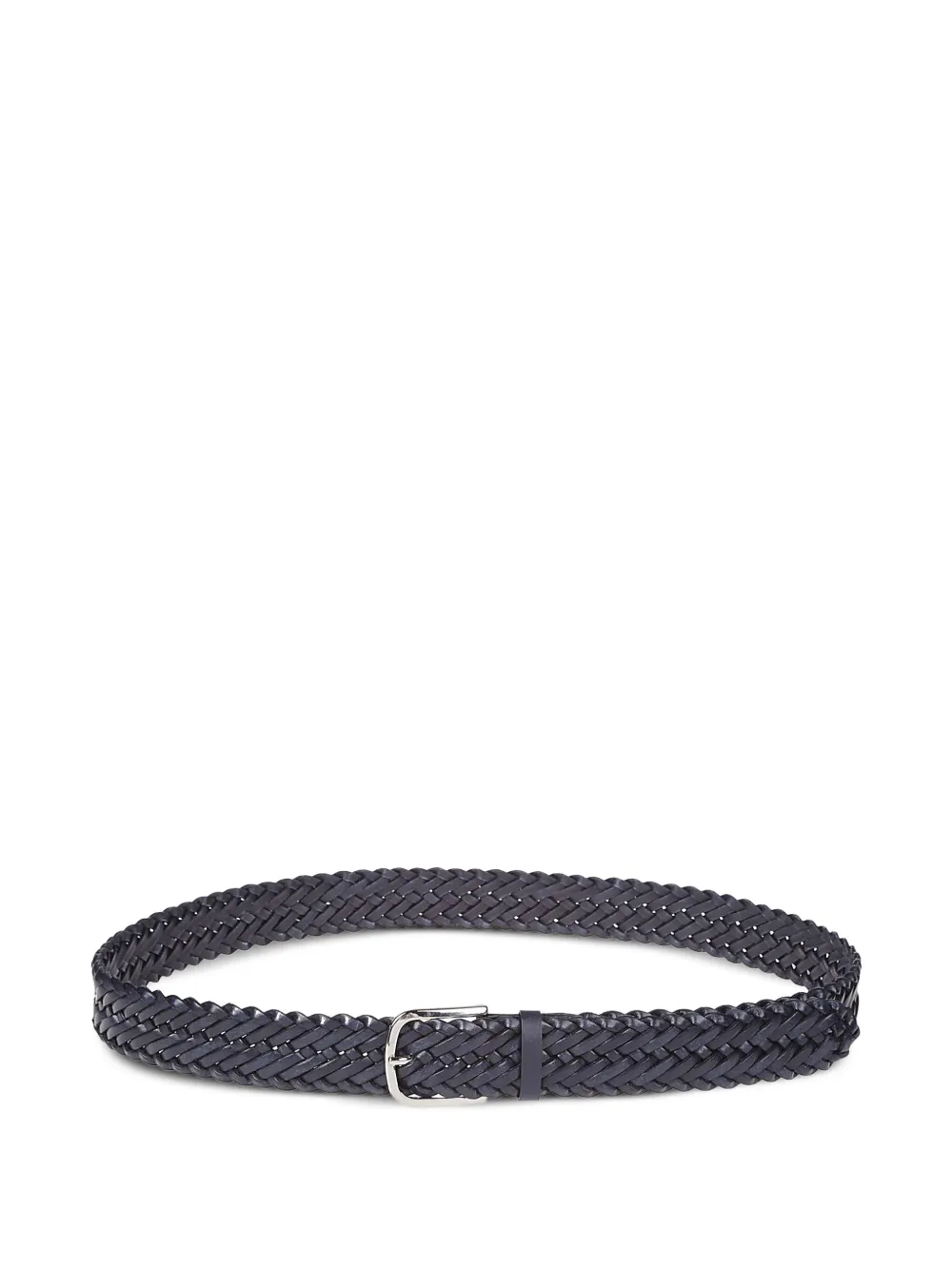 Orciani braided leather belt | Blue | Image 1