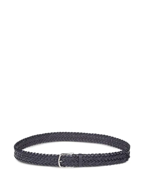 Orciani braided leather belt