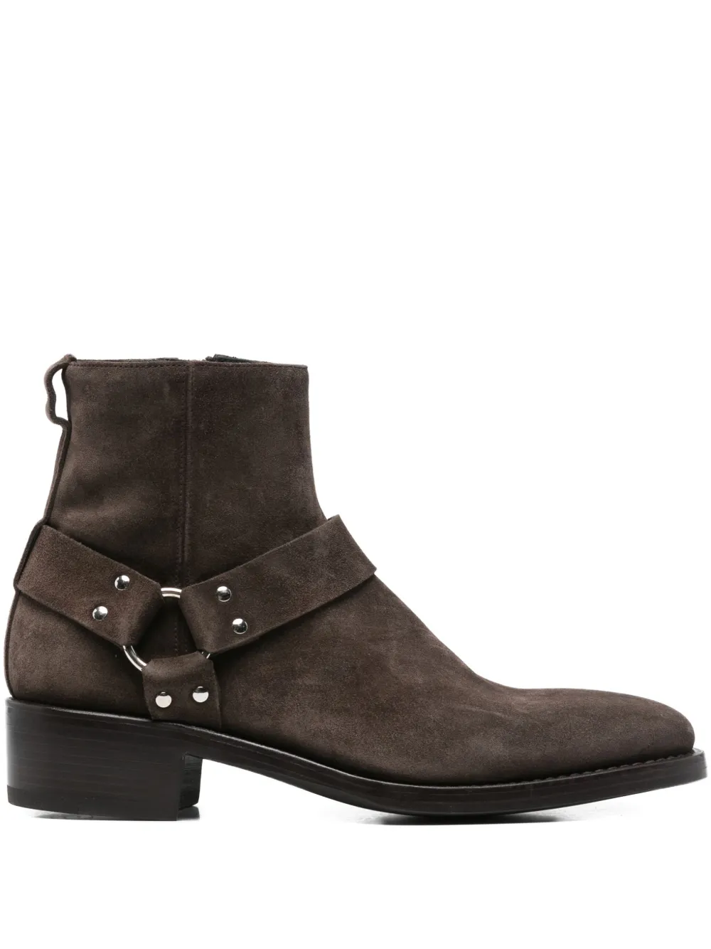 Premiata leather biker boots | Brown | Image 1