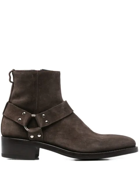 Premiata leather biker boots