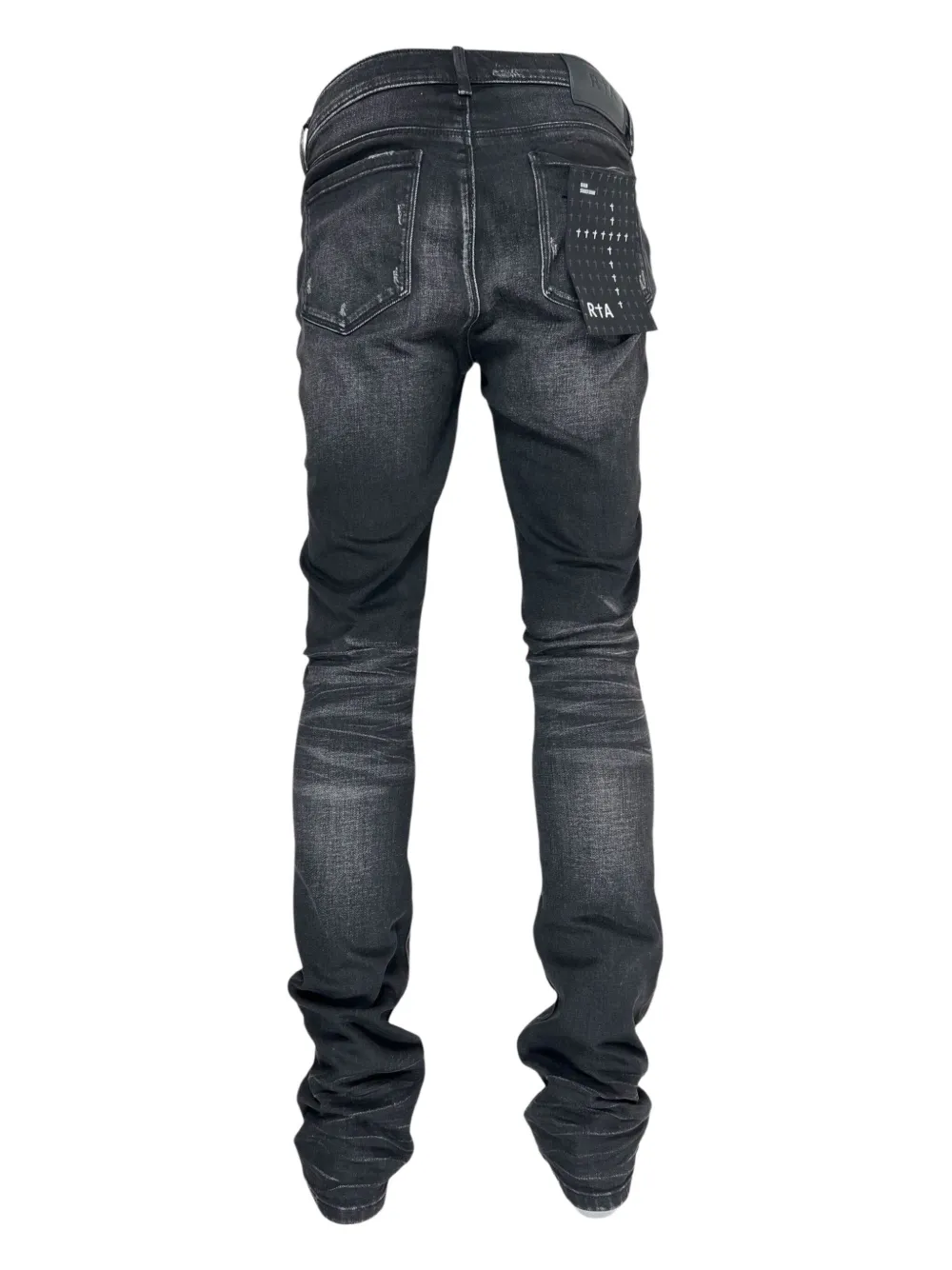 RTA Olivier Stacked skinny jeans - Zwart