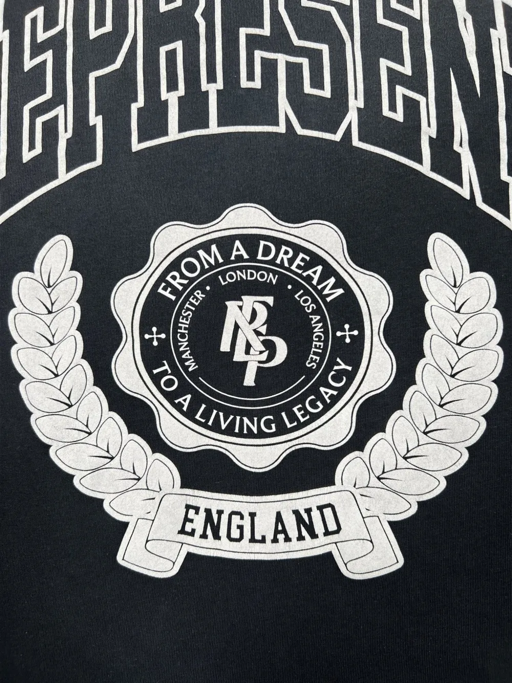 Represent Legacy Crest Long-sleeve T-shirt In Black