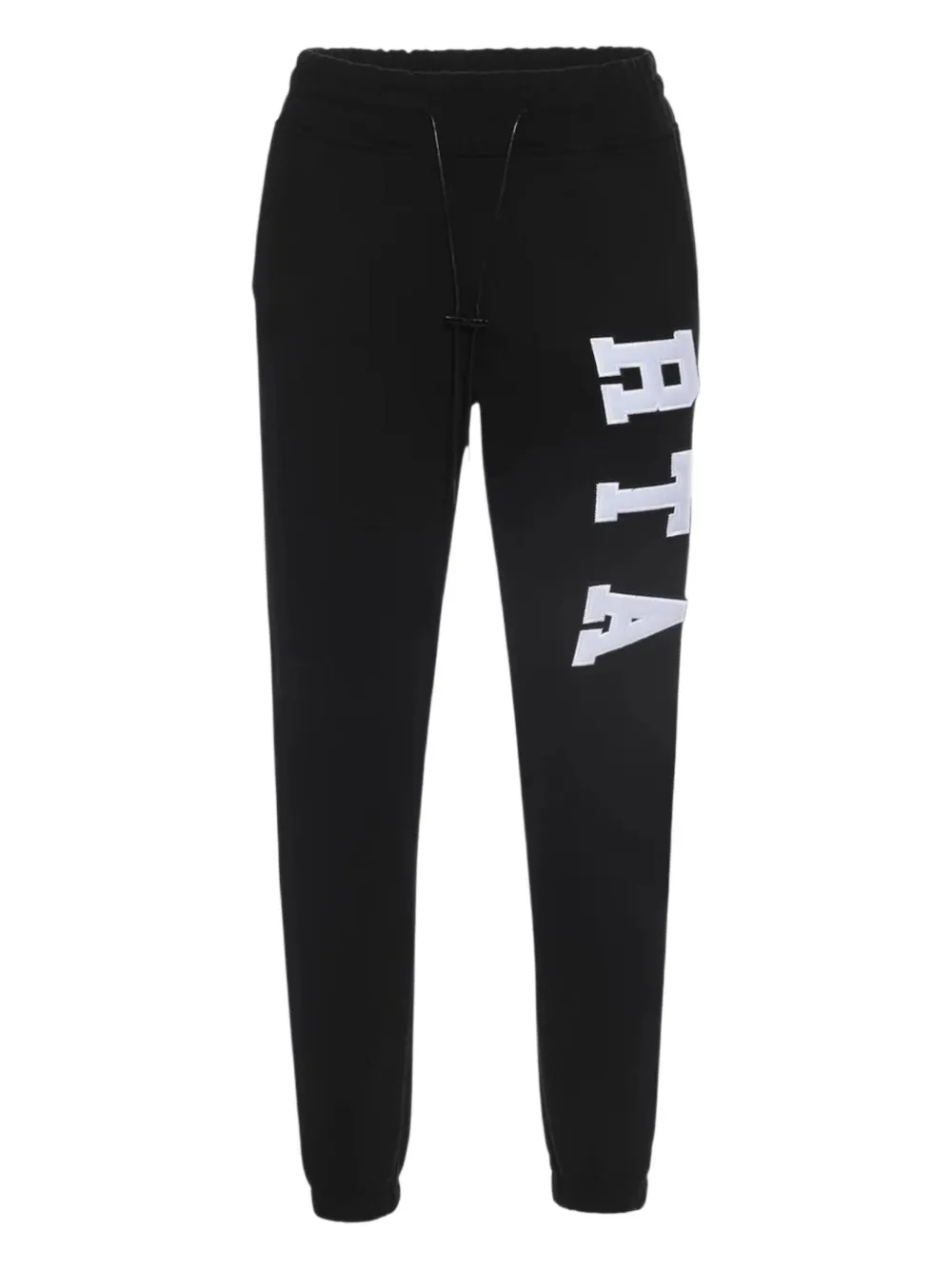 Rta Owen Collegiate Logo Track Pants In Black