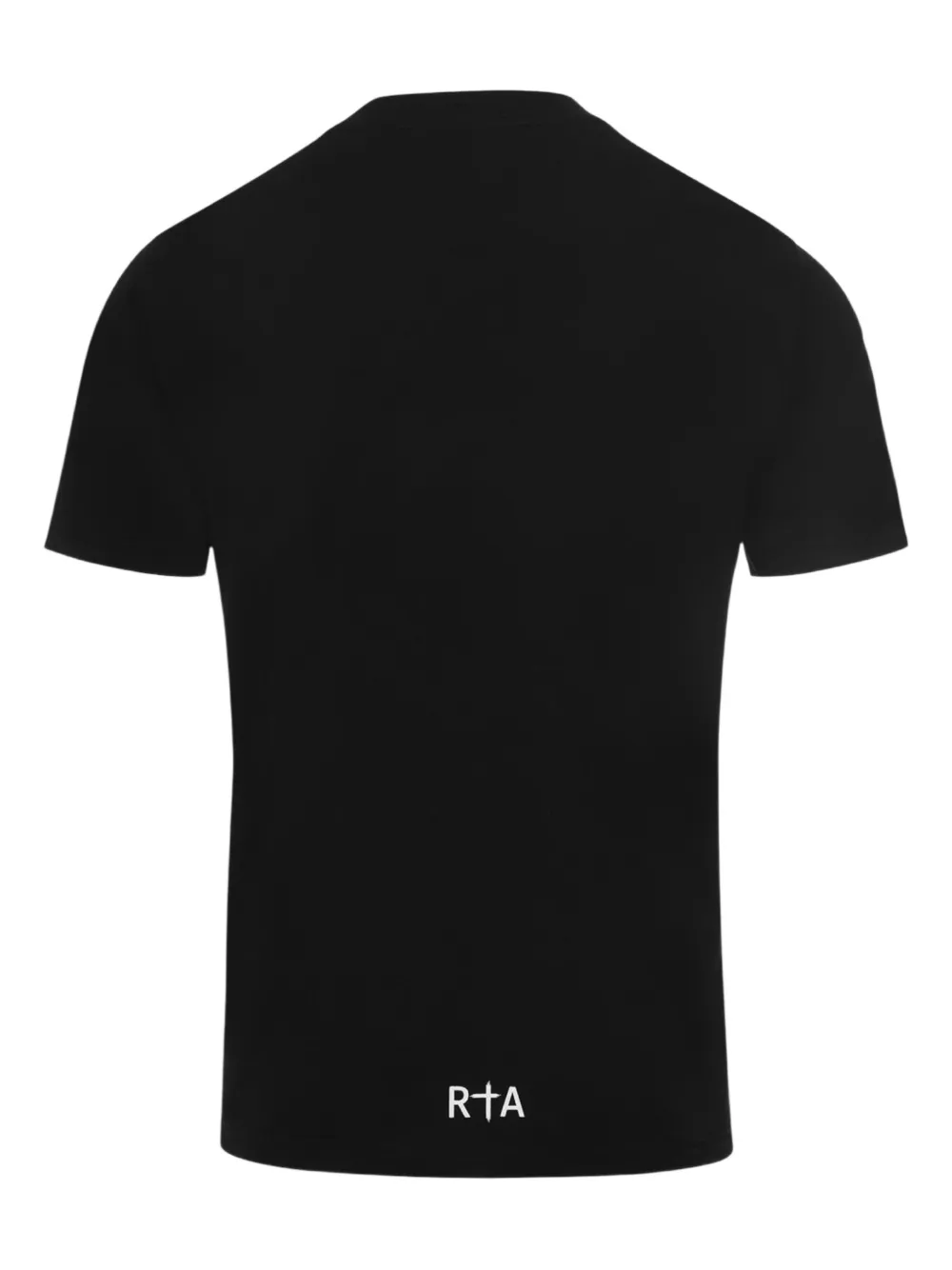 RTA Liam katoenen T-shirt met kruis-logo - Zwart