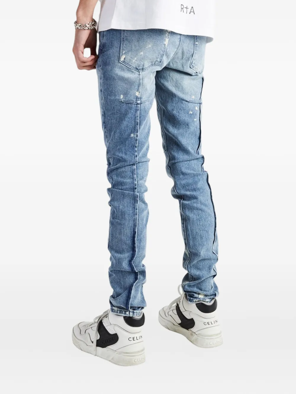 Rta Clayton Jeans In Blue