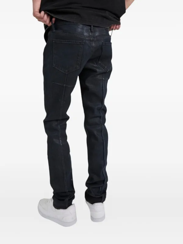 RTA waxed-coated Jeans | Black | FARFETCH