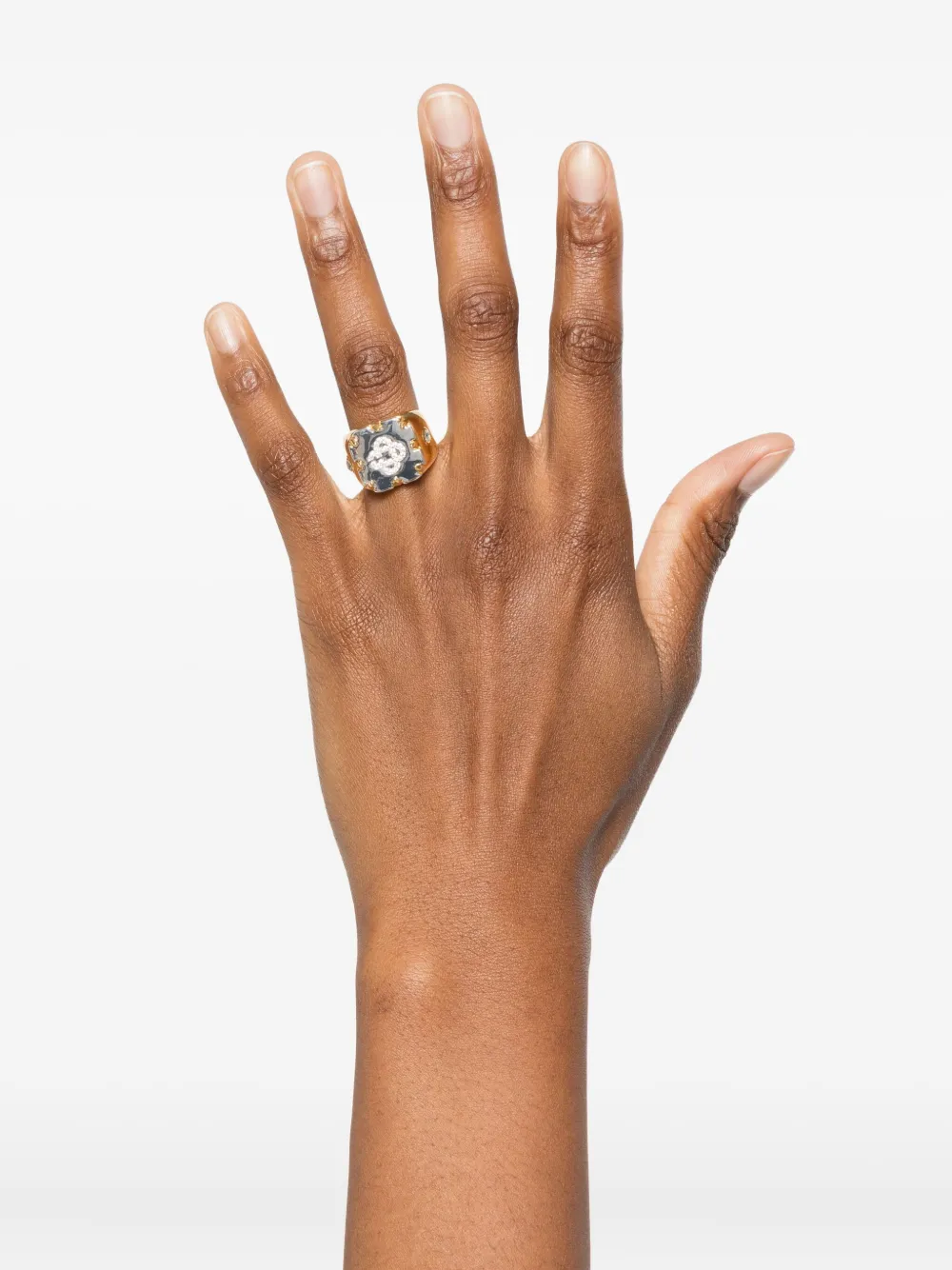 Casablanca logo-embellished ring | Women | Image 2