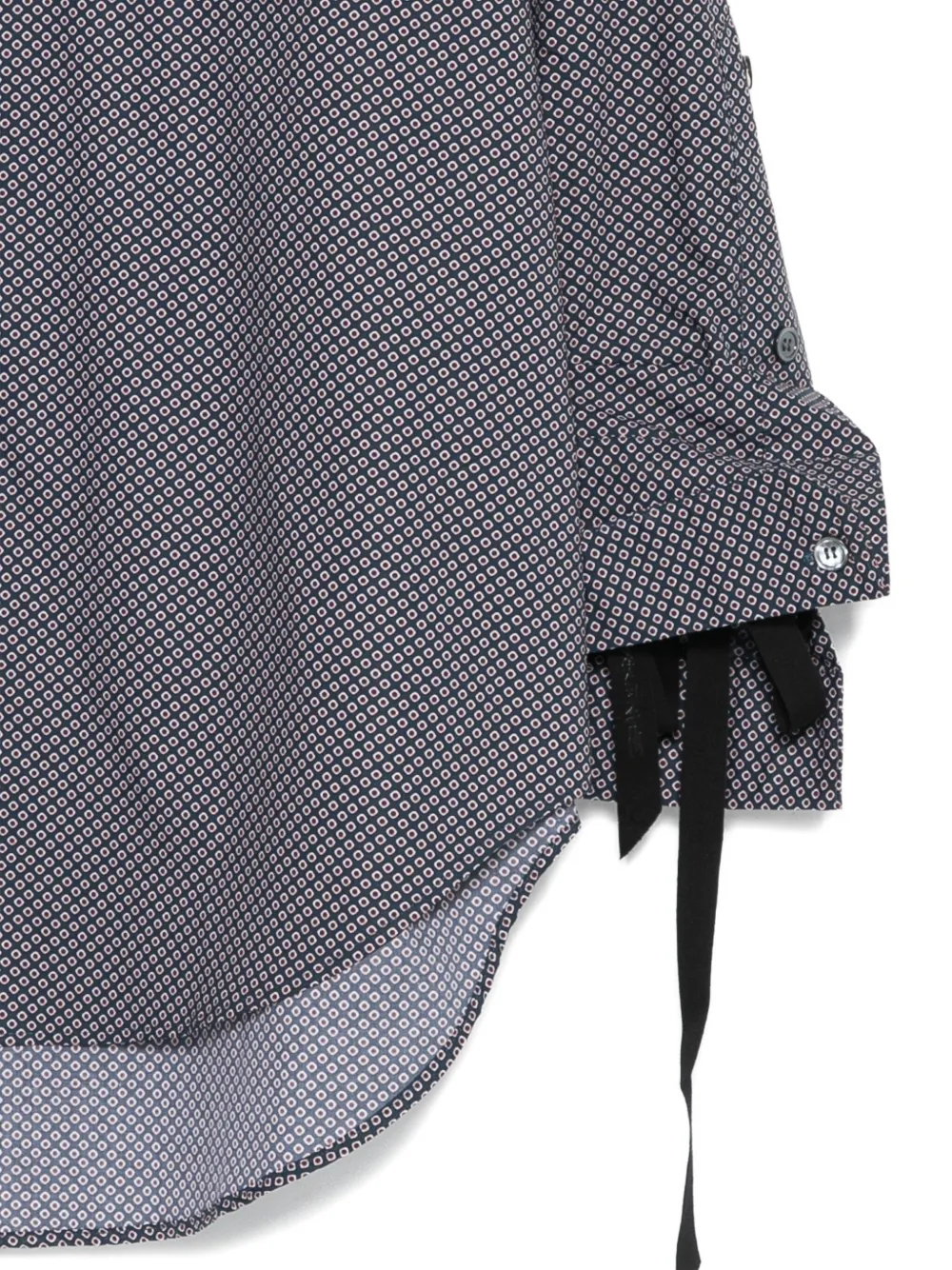 Marina Yee M.y. Shirt 1 Buttoned Patterned Shirt In Black