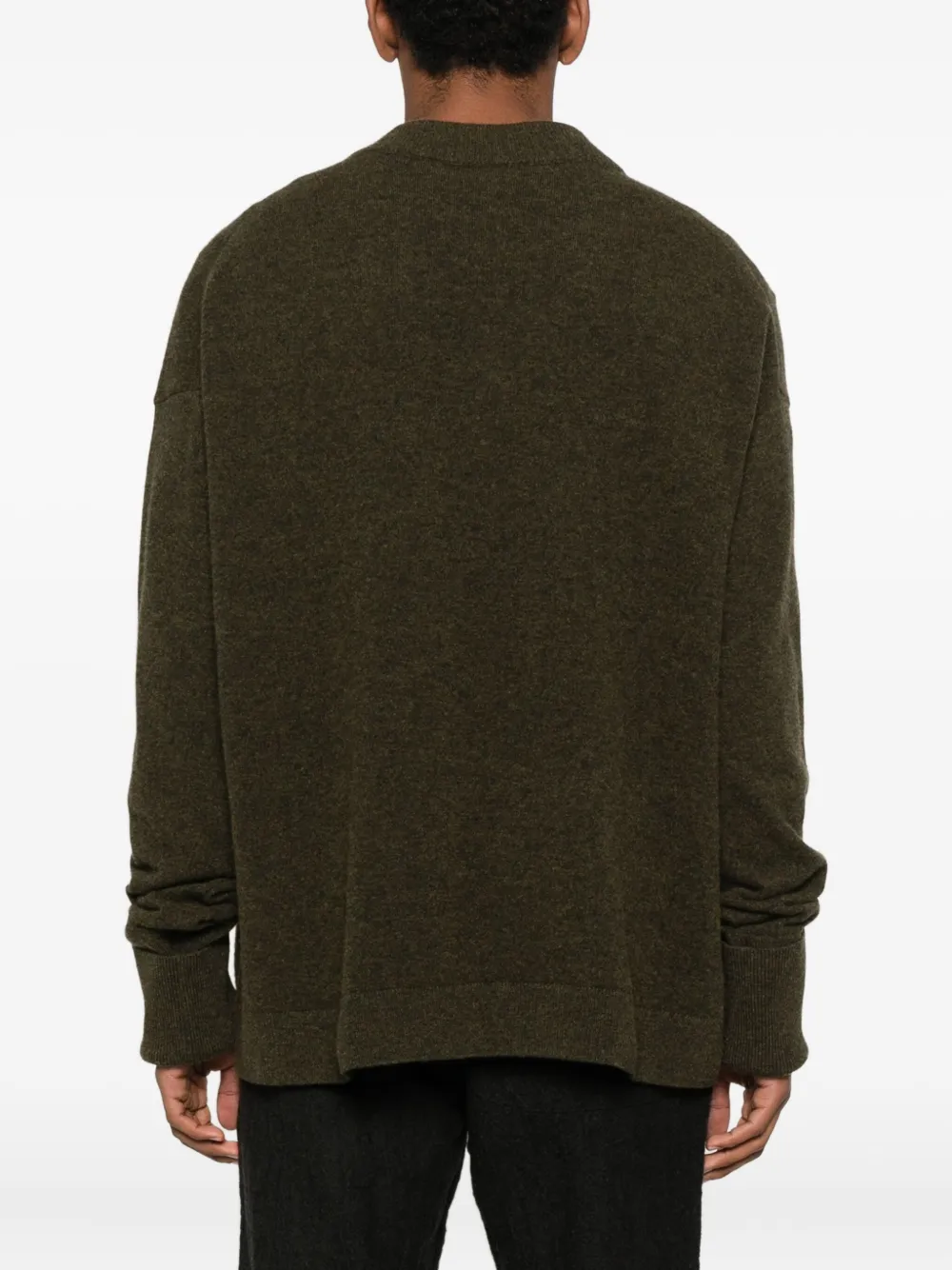 Marina Yee Kane Wool Sweater In Green