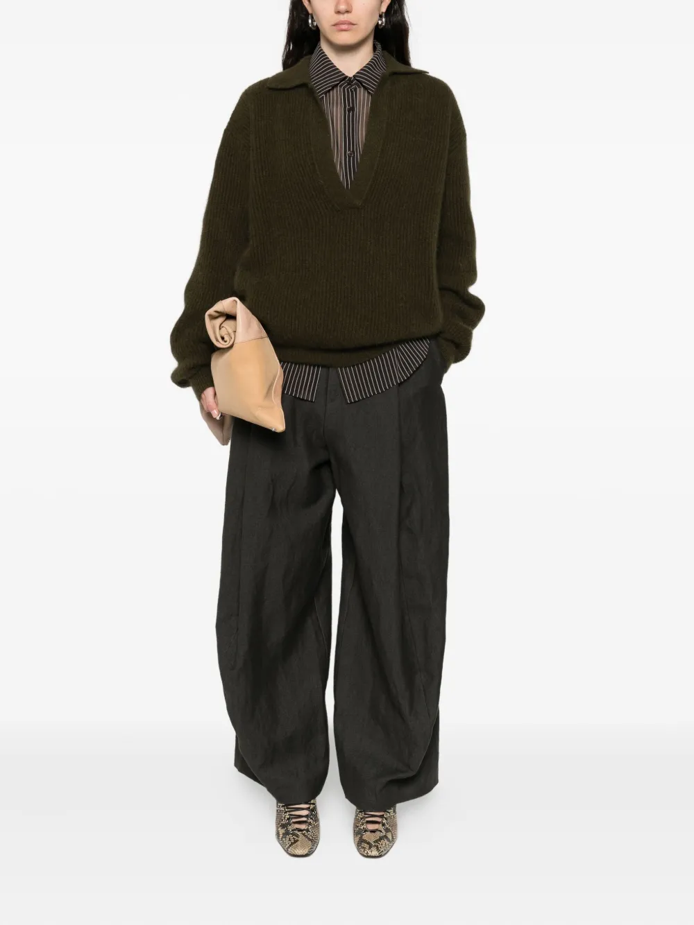 Uma Wang v-neck sweater | Sweaters | Image 2