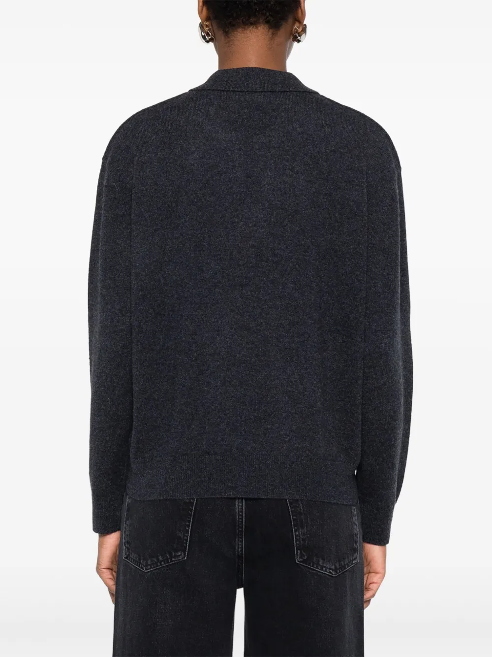 Majestic Filatures Kasjmier trui Zwart