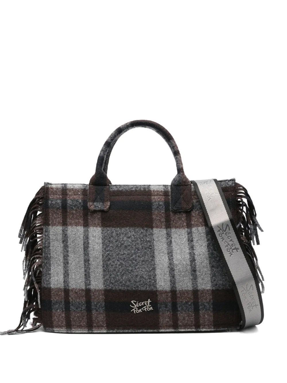 Secret Pon Pon large Isabella tote bag | Black | Image 1