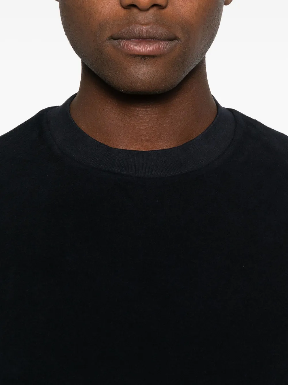 C.P. Company Vilten trui met ronde hals Blauw