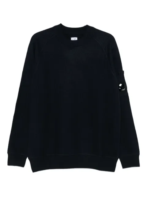 C.P. Company felted crew neck knit