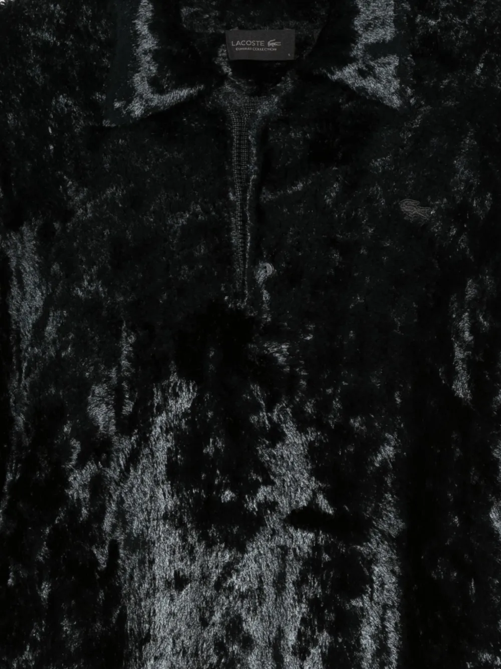 Lacoste Gebreid poloshirt Groen