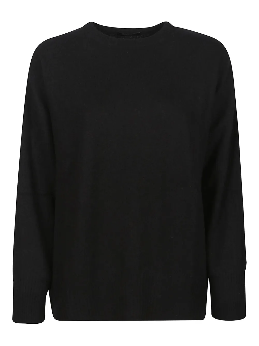 Aragona Cashmere Crew-neck Sweater In Black