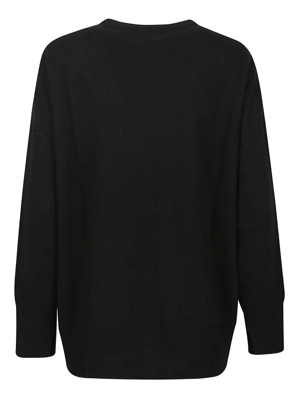 Aragona Cashmere Crew-neck Sweater In Black