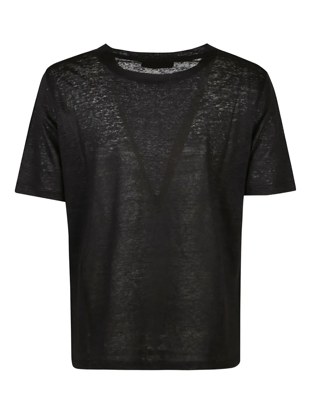 Aragona linen crew-neck T-shirt | T-Shirts & Jersey Shirts | Image 2