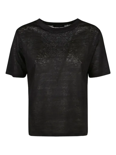 Aragona linen crew-neck T-shirt