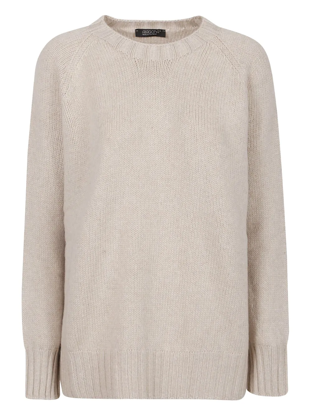 Aragona Raglan-sleeve Cashmere Sweater In Neutral