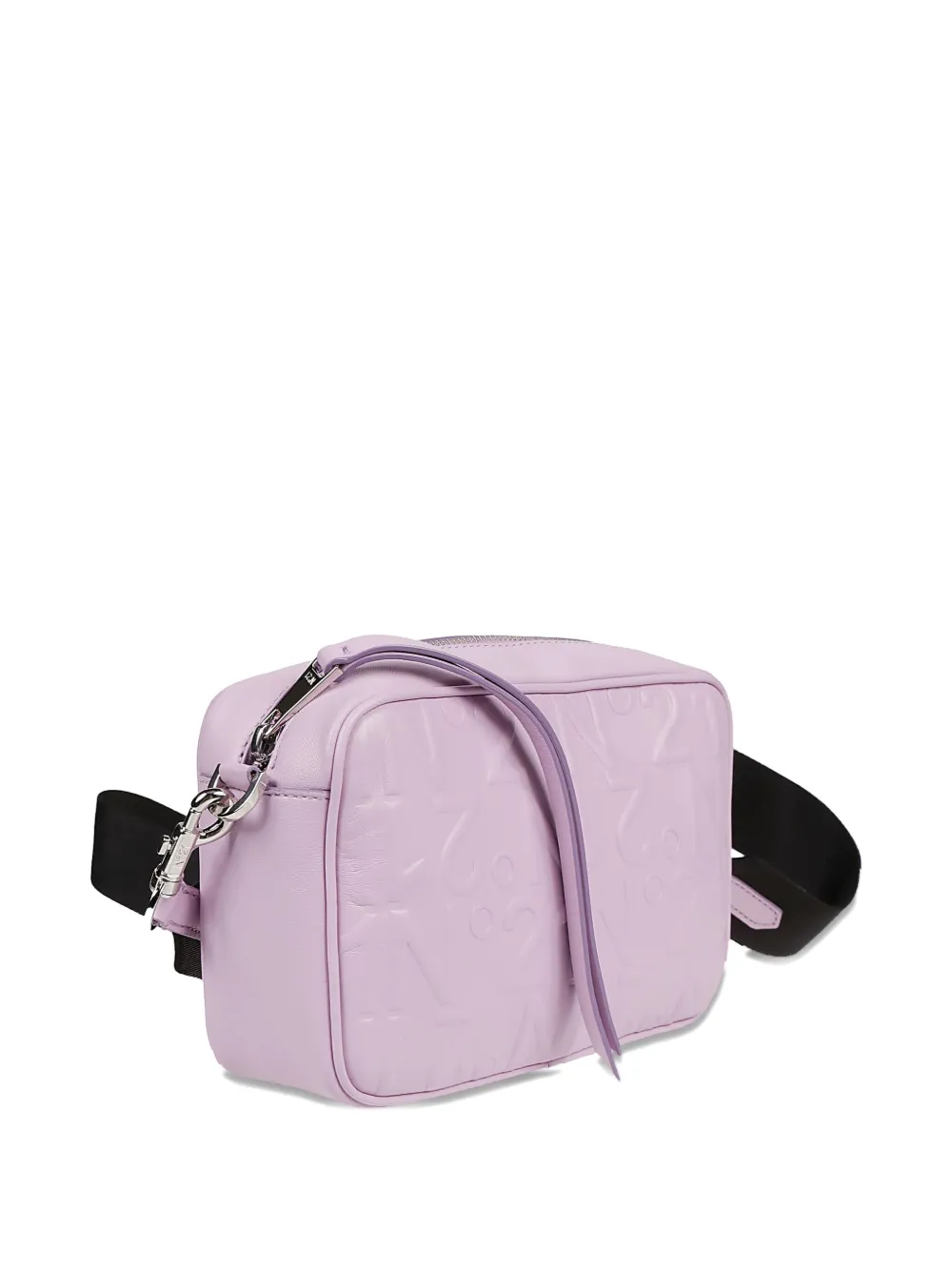 N°21 Logo-embossed Shoulder Bag In Black