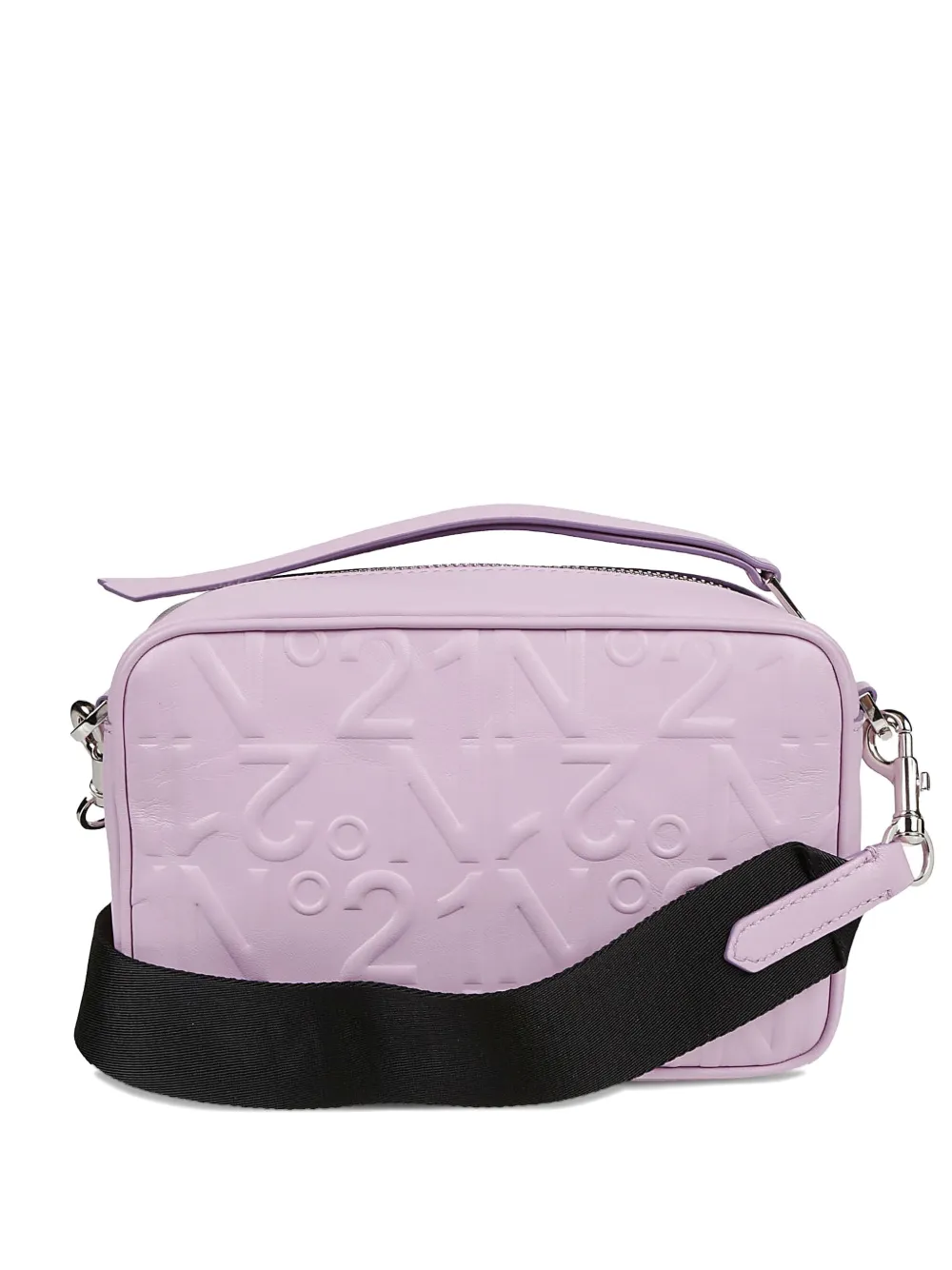 Nº21 logo-embossed shoulder bag | Purple | Image 1