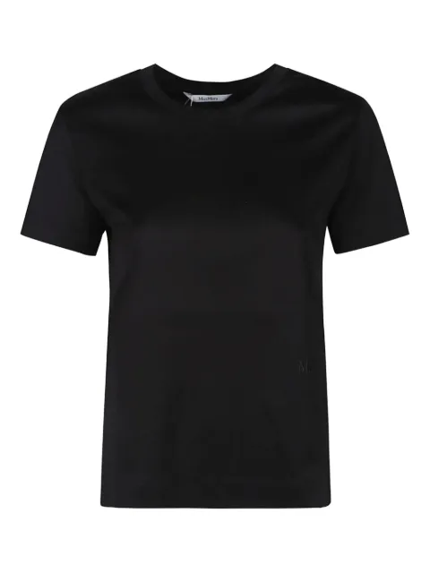 Max Mara top con logo bordado