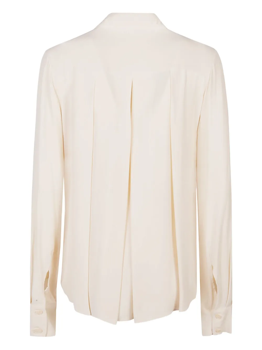 Patrizia Pepe Blouse met geplooid detail - Wit