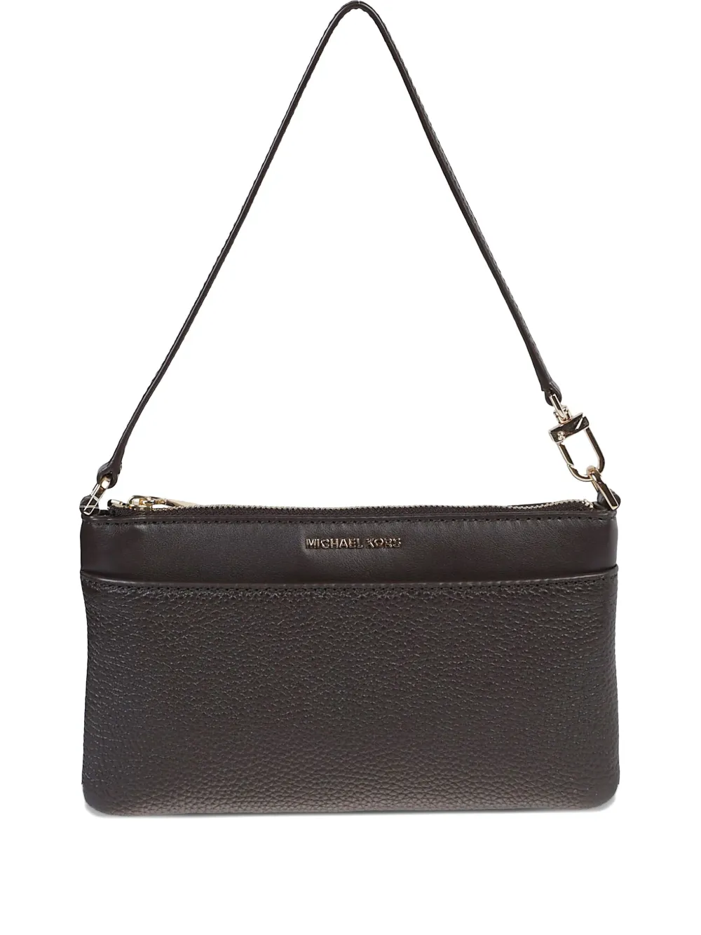 Michael Kors leather zip-top shoulder bag - ブラウン Michael Kors leather zip-top shoulder bag - ブラウン
