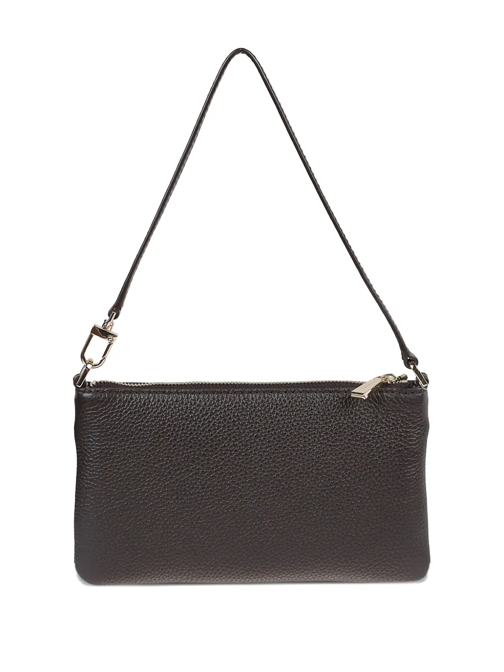 Michael Kors Leren schoudertas met rits - Bruin