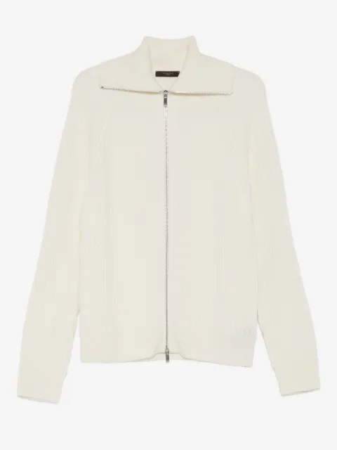 Incotex zip-up cardigan