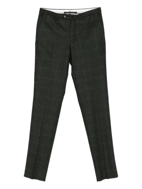Incotex pantalones con cuadros estampados