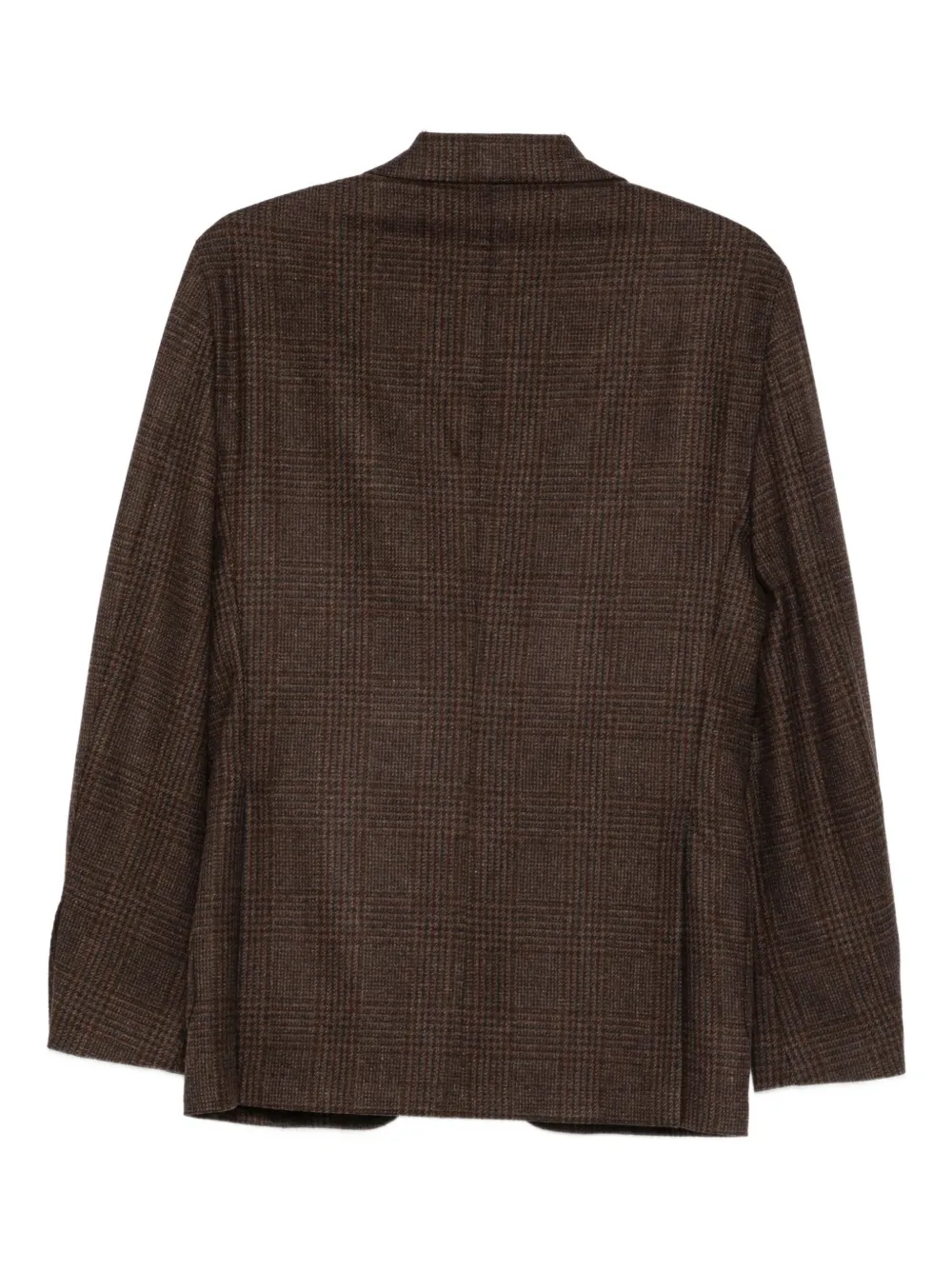 Dell'oglio Single-breasted Blazer In Brown
