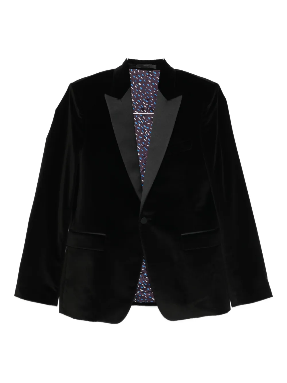 Paul Smith single-breasted velvet suit - Nero