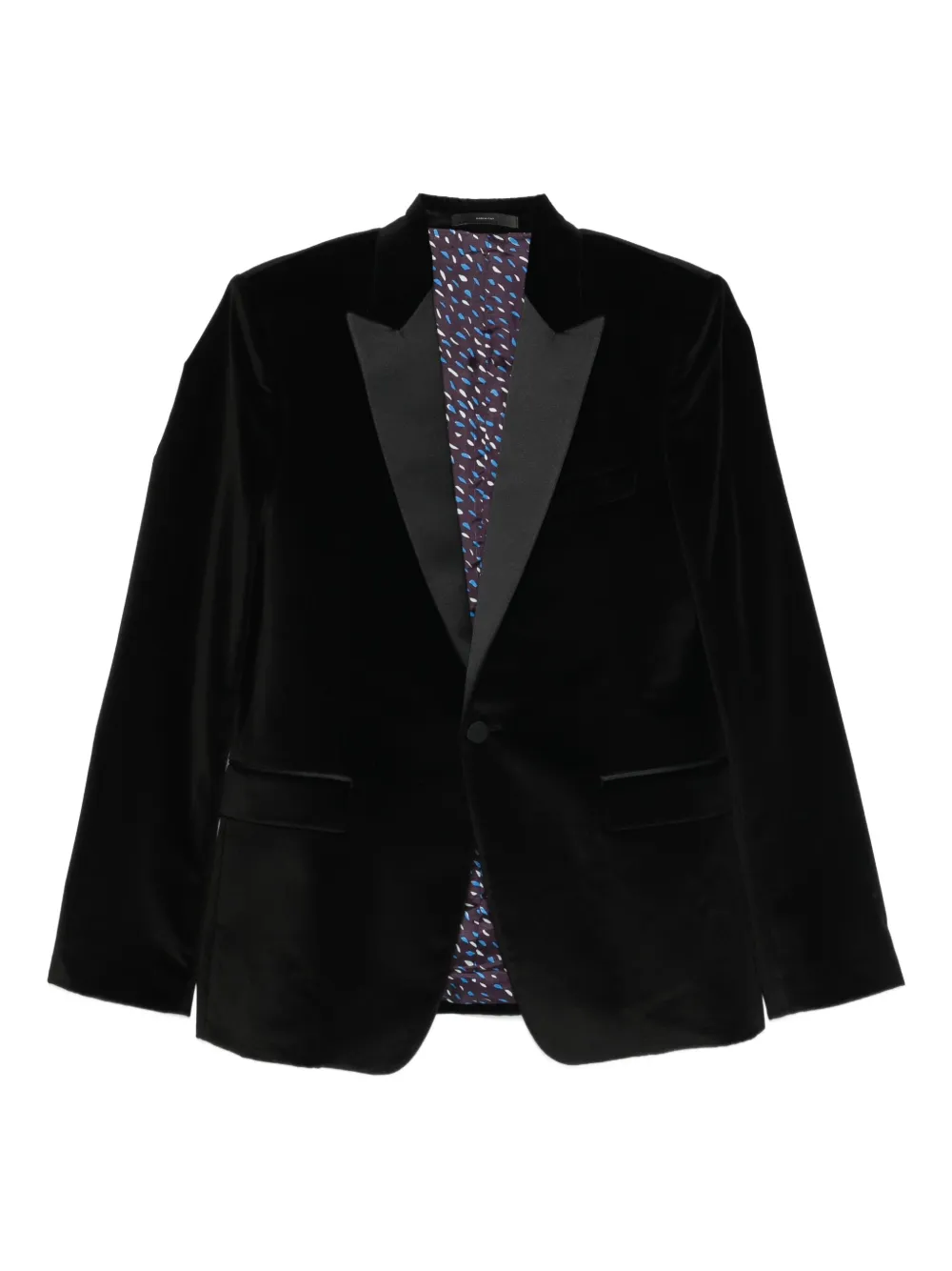 Paul Smith single-breasted velvet suit | Black | Image 1