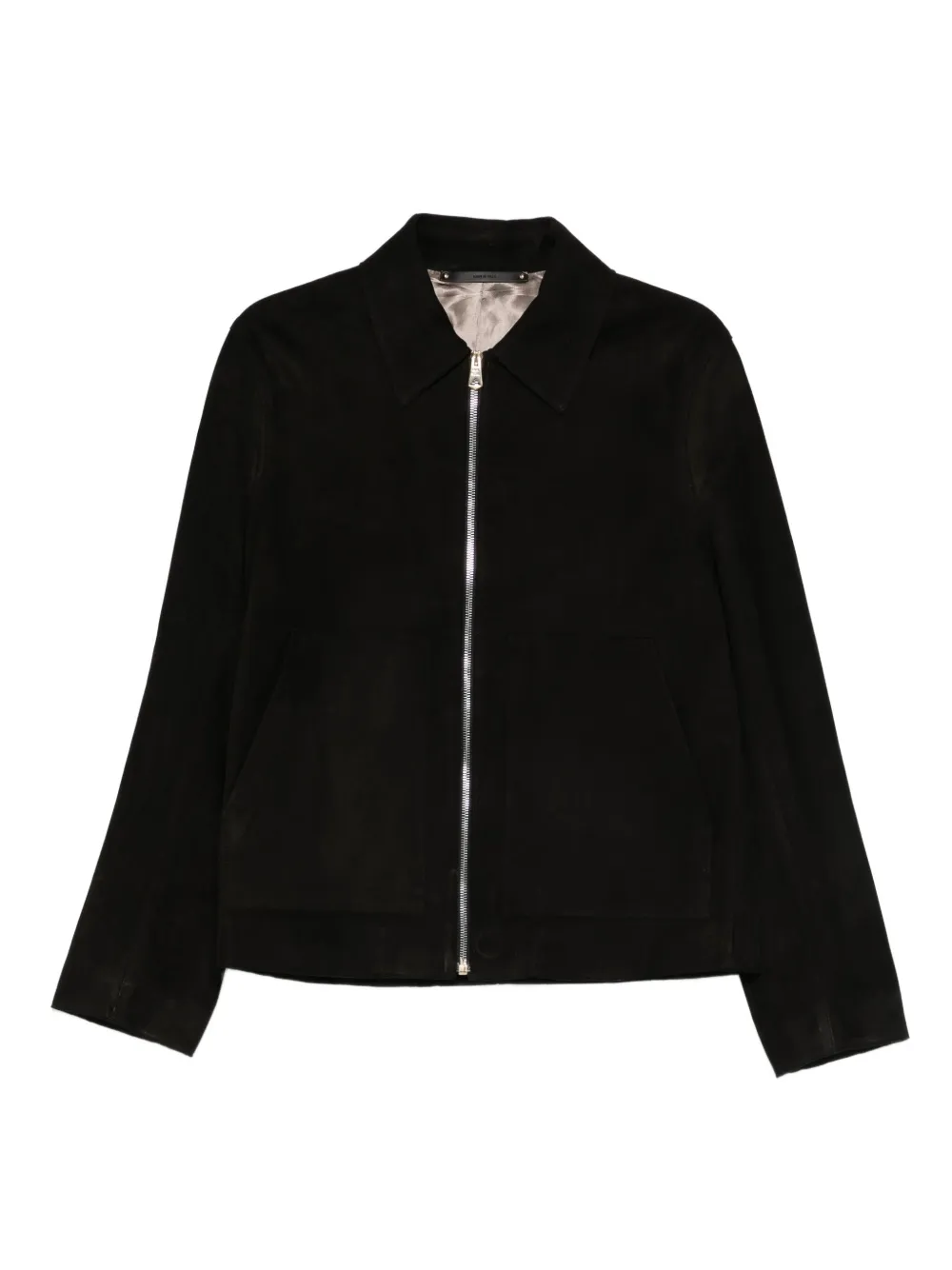 Paul Smith zip-up suede jacket | Black | Image 1