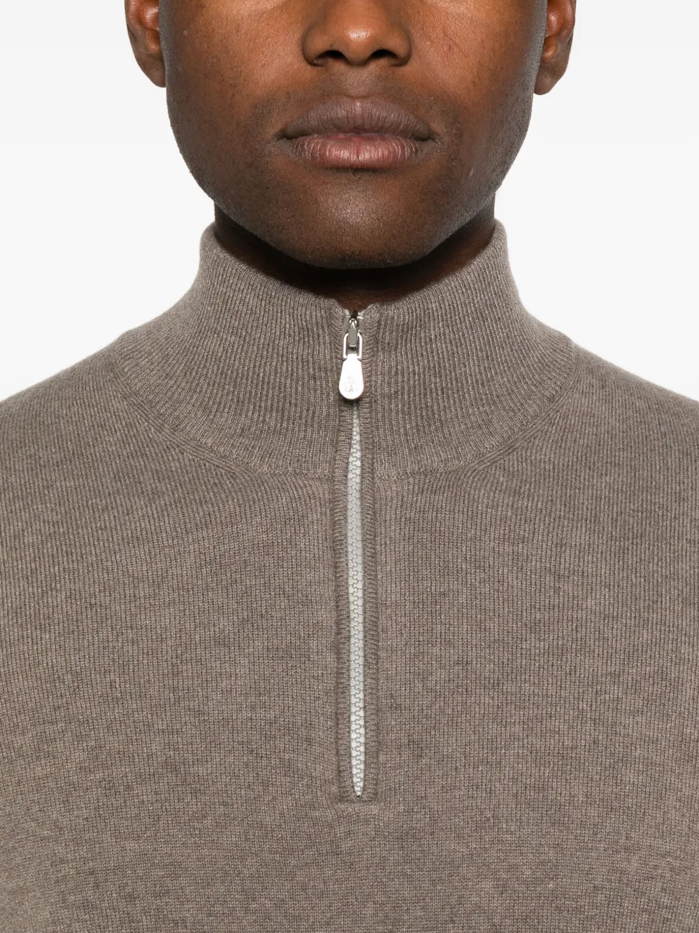 Brunello Cucinelli Kasjmier trui Bruin
