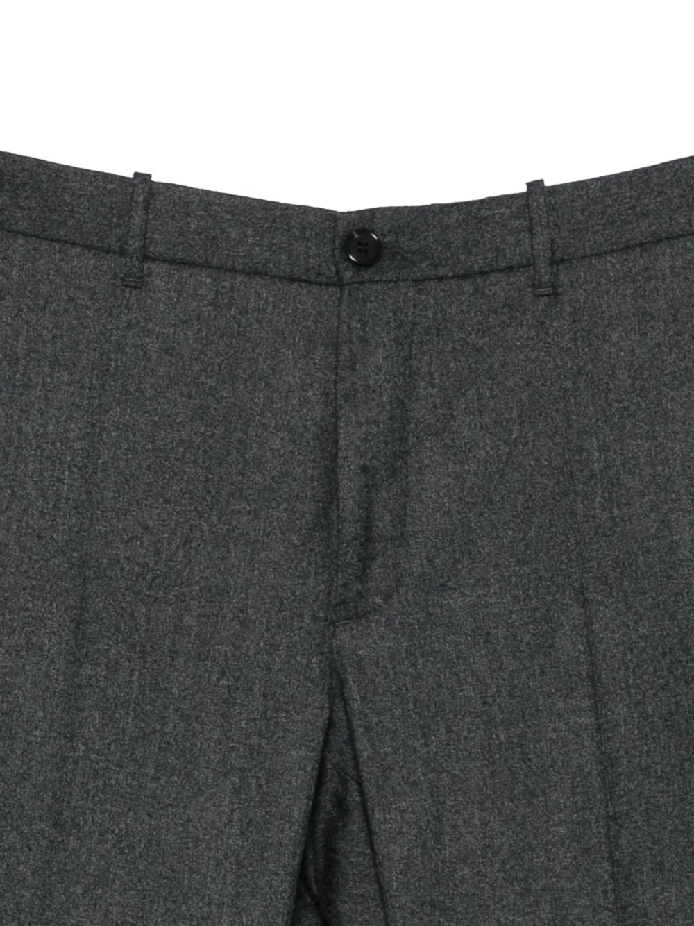 Incotex Broek met visgraatpatroon Grijs